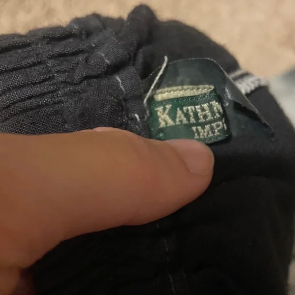 Kathmandu Black and White Wide Leg Pants - Picture 3 of 3